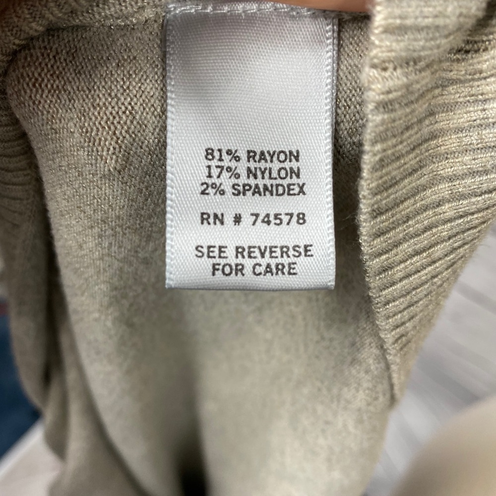 Cache Tan Beaded Sweater - Picture 14 of 14